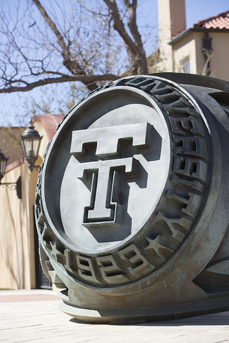 Texas Tech Ring at the McKenzie Merket Alumni Center