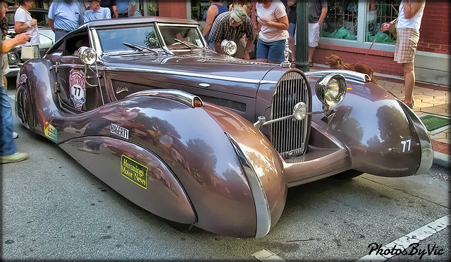 #77 '37 Bugatti Atlantic Tribute Car 1