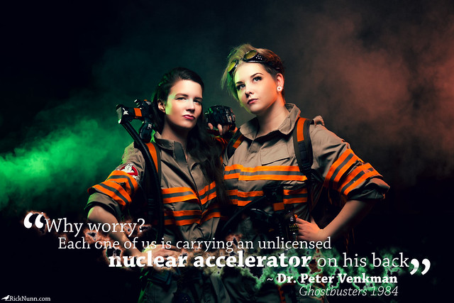 Ghostbusters Cosplay — Why Worry?