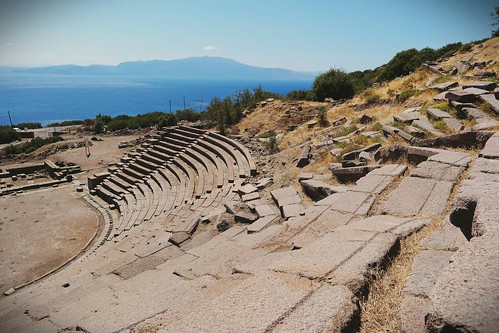 heritage amphitheatre aegean lesbos assos mytilene lykia