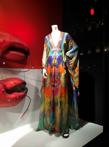 Print Gown | A Bergdorf Goodman window display shot at 3 a.m… | Viridia ...