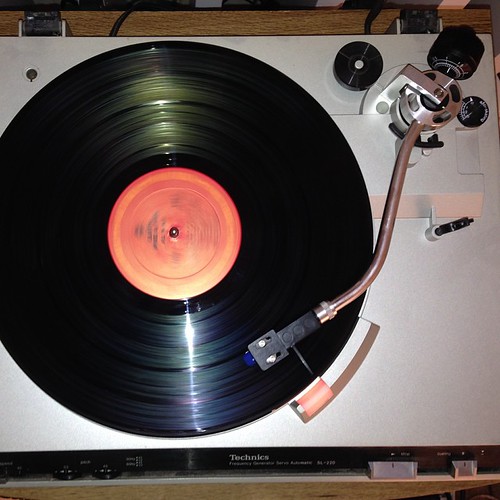 Getting Mom's "new" turntable squared away. What I thought was "stick a belt on & clean up" was a little more of a project than expected. It'll sound good by the time I'm done with it ;-) #vinyl #technics #EWF | by yancystrickland