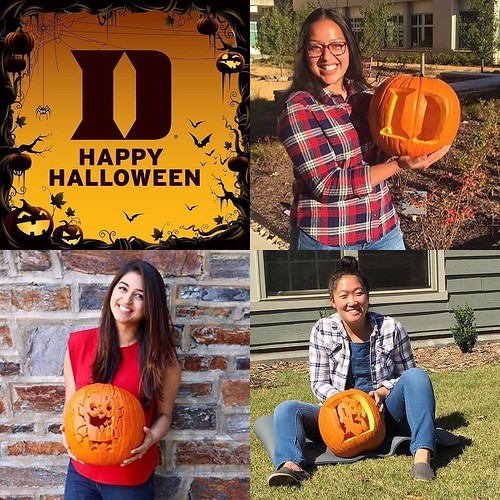 Happy Halloween, Blue Devils! ???????????? [: @kimramss, @mollsprobs, @sanyagulati, @dukeathletics]