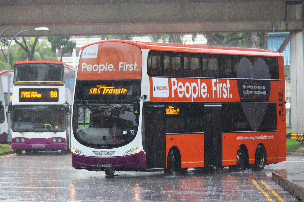 Volvo B9TL / Wright Eclipse Gemini II | SBS Transit (SBS 325… | Flickr