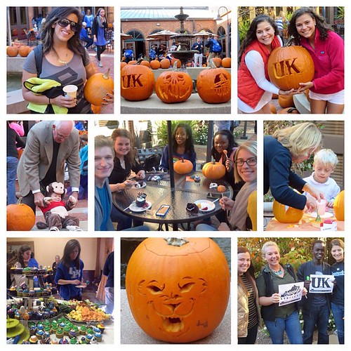 Scenes from #seeboo Halloween Party. Lots of talented Wildcats on hand this afternoon. #picstitch #seeblue