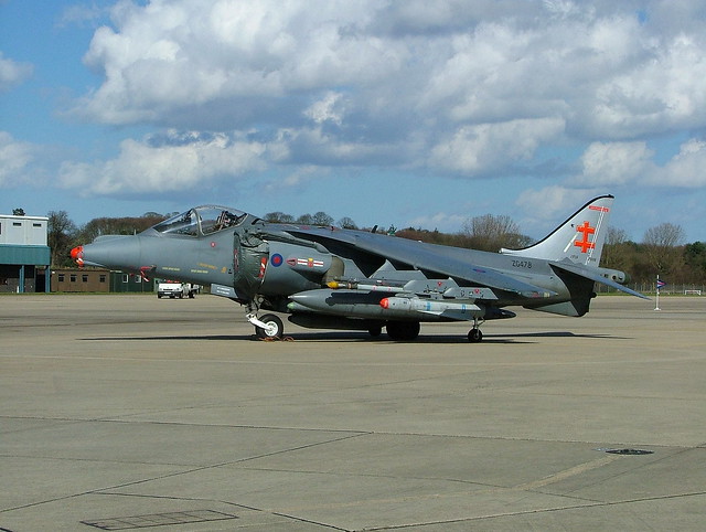 Harrier ZG478 at Coltishall