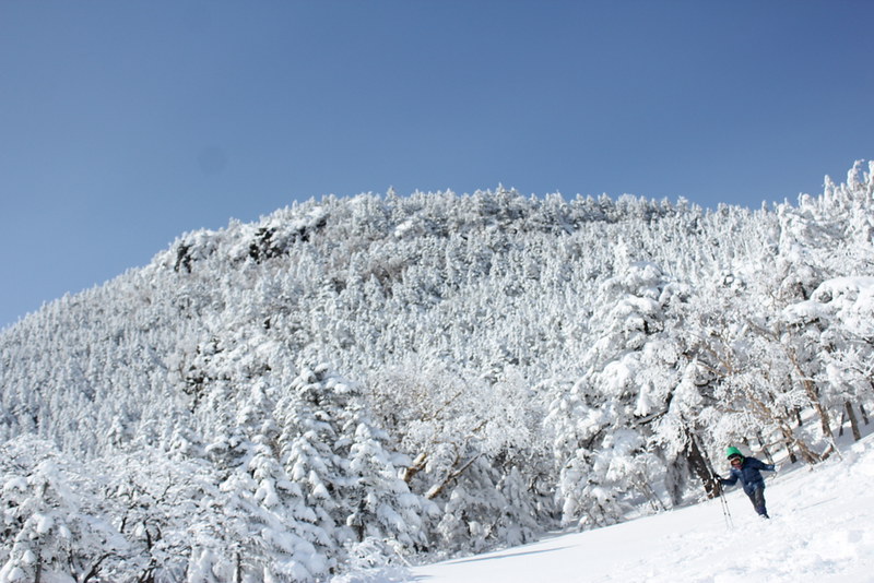 冬の北横岳 雪山登山