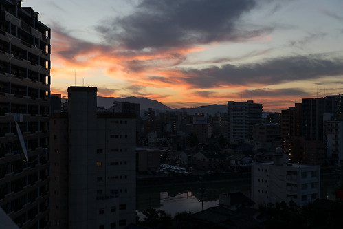 fukuoka sunrise japan