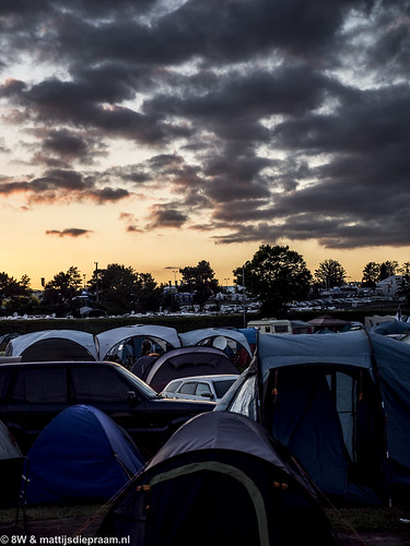 sunset clouds tents lemans campsite 24hours 2014 24heures houx vingtquatreheuresdumans