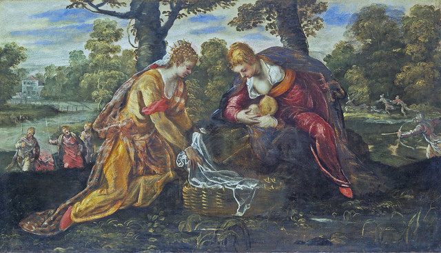 Tintoretto - The finding of Moses