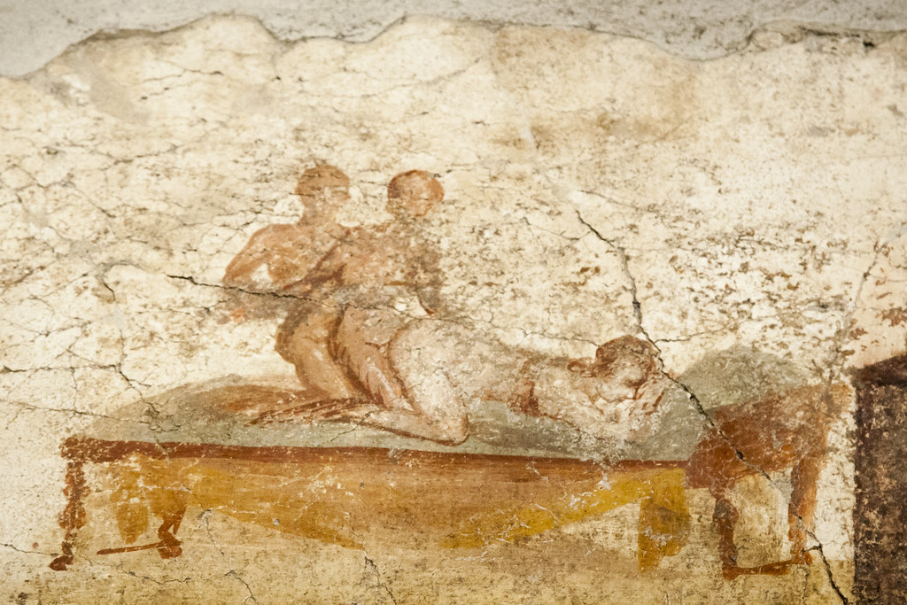 Erotic fresco | Terme Suburbane | Pompeii - 8 | Paul Dykes | Flickr