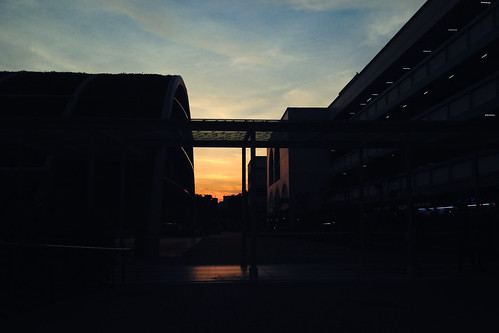 street sunset sky sun clouds evening singapore asia afternoon jurongeast iphone4s