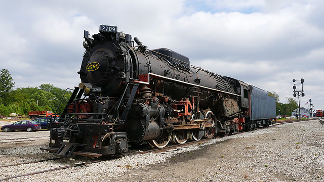 C&O 2789 Big Steam Locomotive!