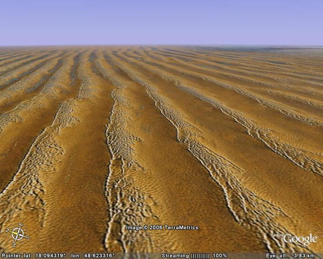 イエメン サウジアラビア ルブアリハル砂漠 Google Earth Tm 地図サービス C Terra Met Flickr