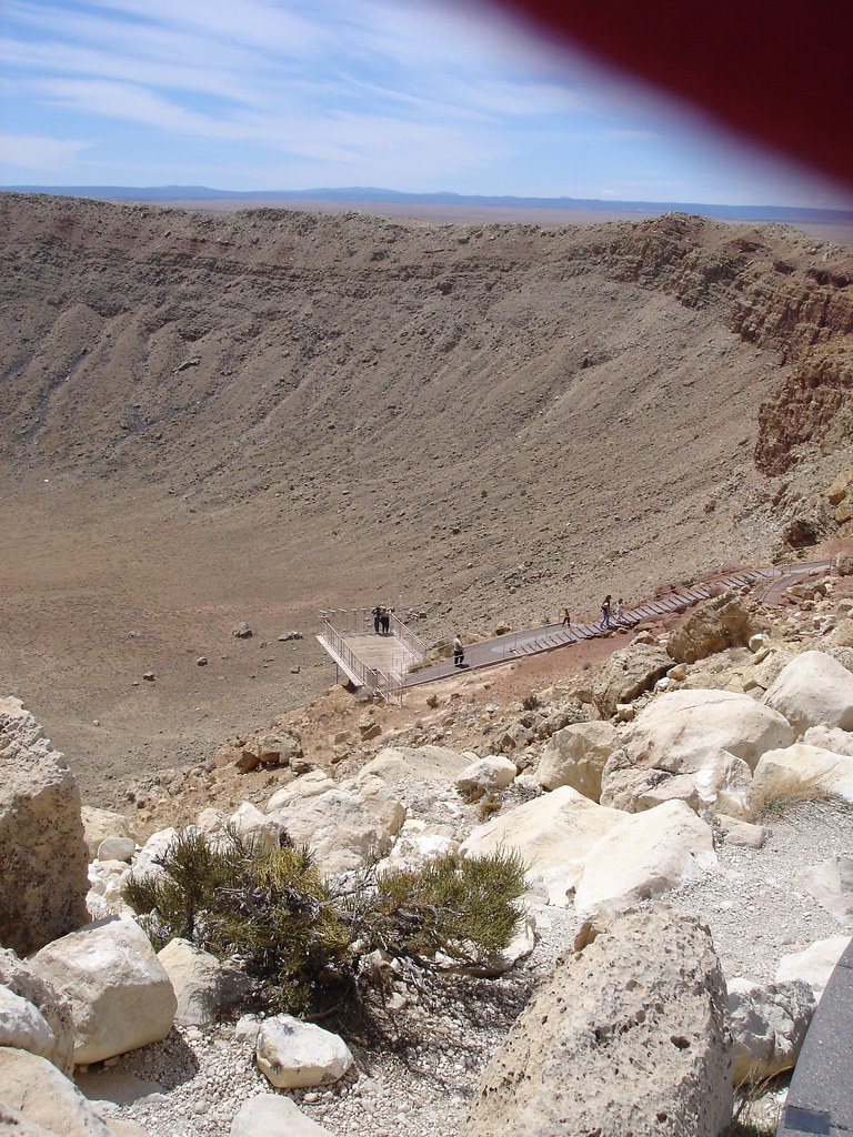 Meteor Crater from the Rim