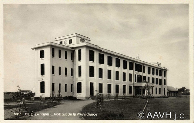 AP1141-Sallet - Hué, 1910 – Institut de La Providence - Trường Thiên Hựu khi mới xây dựng xong