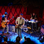 Wed, 22/10/2014 - 12:30pm - Happyness from South London closes WFUV's 4-band showcase at Rockwood Music Hall, 10/21/14. Photo by Gus Philippas.