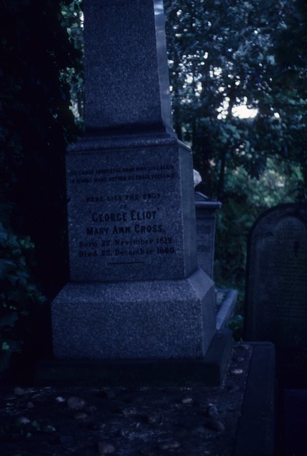 George Eliot, grave at Highgate Cemetery