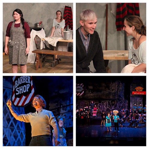 From "Dancing at Lughnasa" at Guignol to "Sweeney Todd" at @lexoperahouse many of @UKTheatre & @ukoperatheatre's most talented students take the stage this weekend & next! Both shows' runs end Oct. 12. Top photos by Oriana Midence, bottom photos by Philip