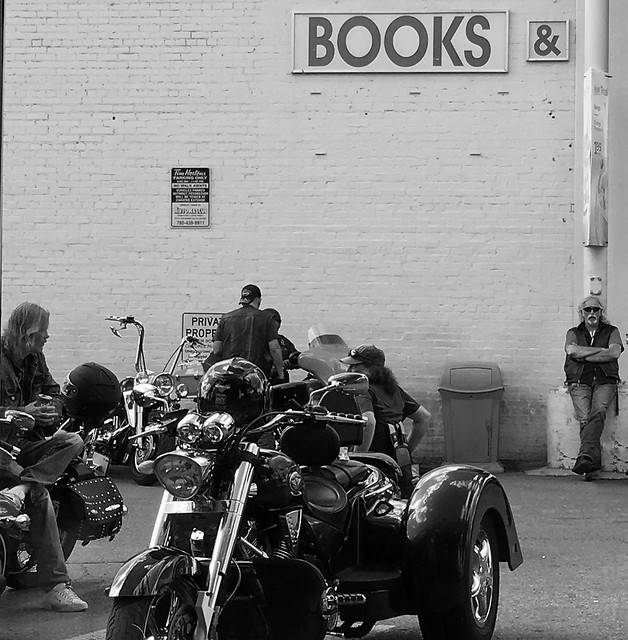 Books & Bikes.