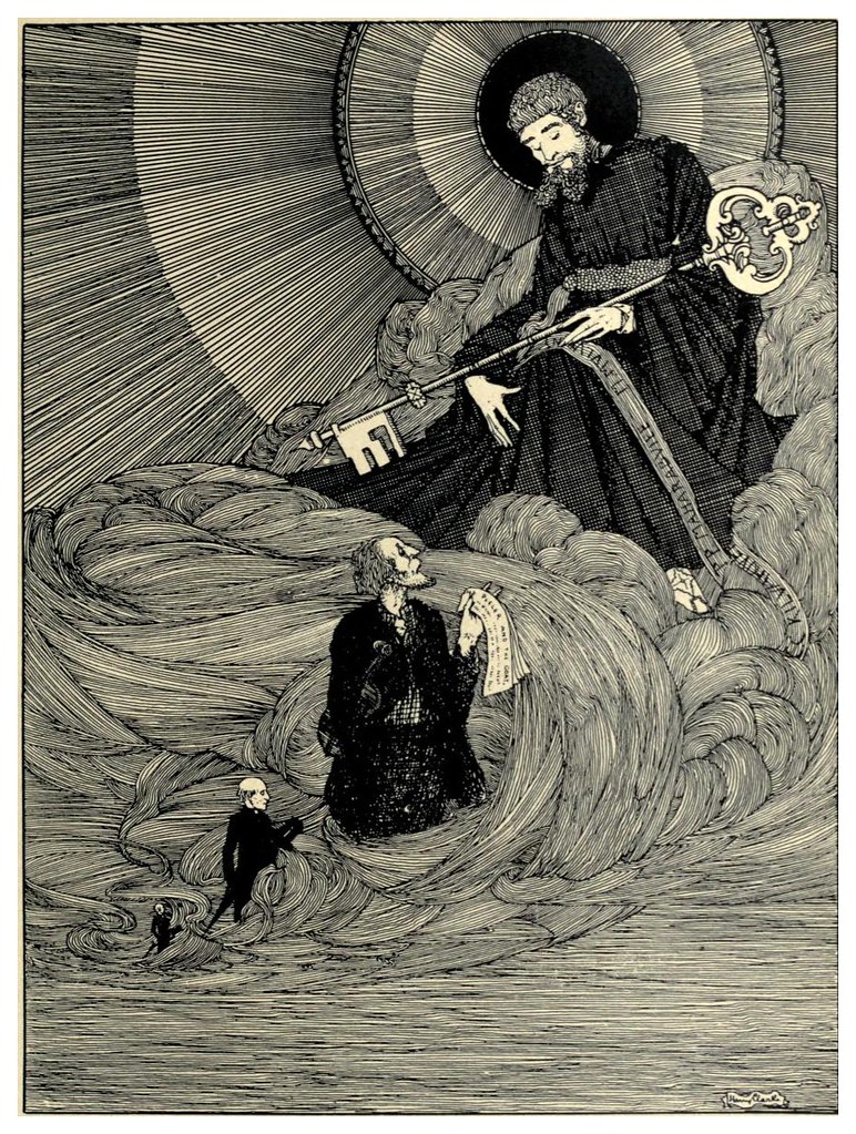 002-el violinista de Dooney-The year's at the spring…1920- ilustrador Harry Clarke