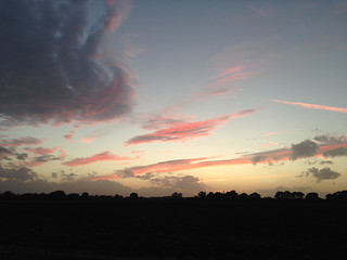 East Yorkshire sunset