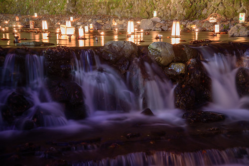 京都市 京都府 川 river japan kyoto 貴船 夜景 nightscape