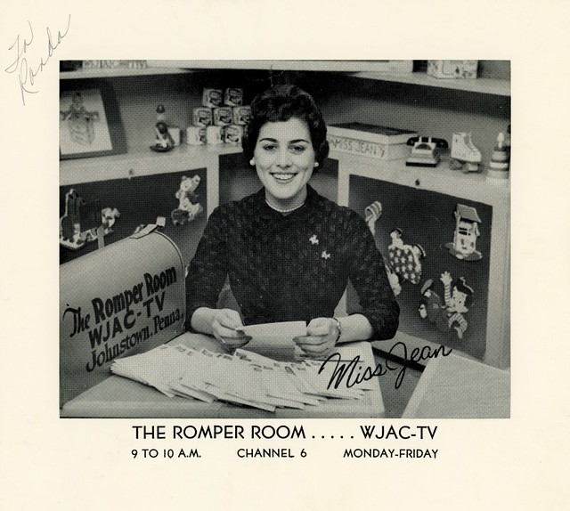 Miss Jean, Romper Room, WJAC-TV, Johnstown, Pa., ca. 1960