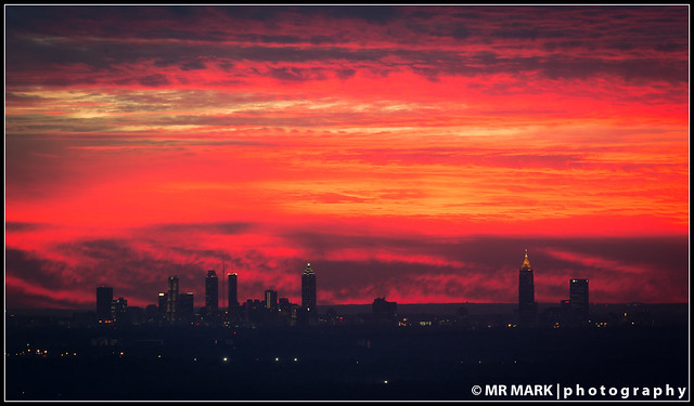 Atlanta Skyline at Sunset