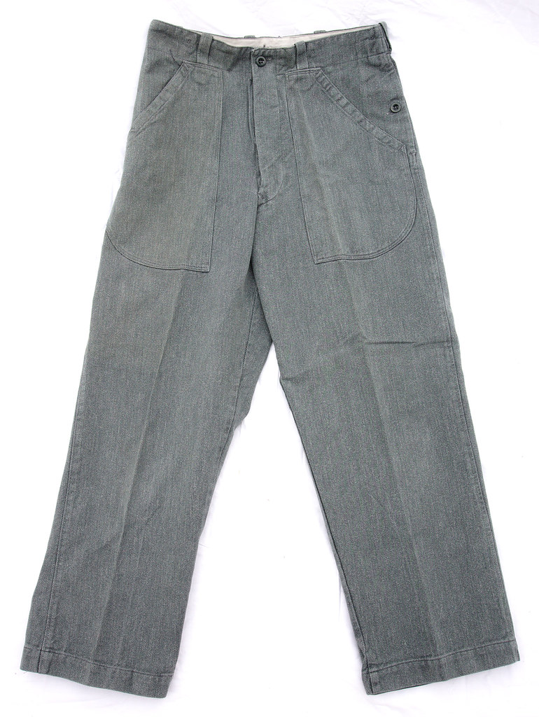 Swiss gray denim uniform pants | Swiss gray denim uniform pa… | Flickr