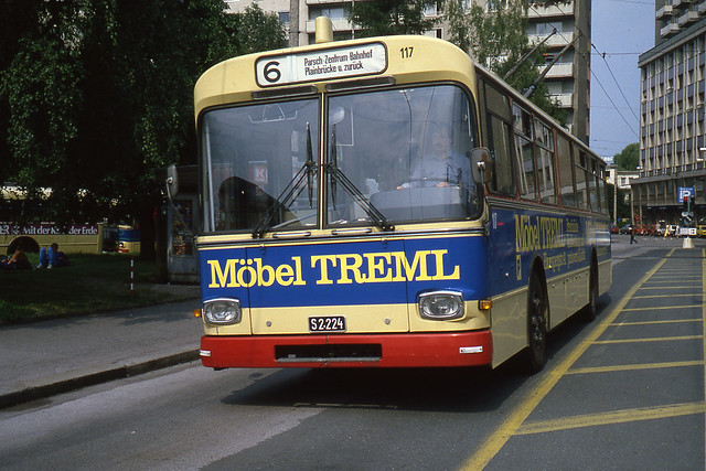 JHM-1982-1508 - Autriche, Salzburg, trolleybus