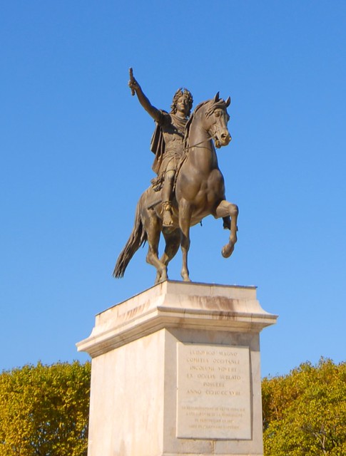 Montpellier Louis XIV Peyrou