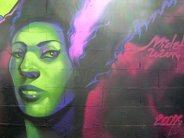 Bride of Frankenstein Graffiti