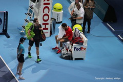 Roger Federer vs Andy Murray at 2014 ATP World Tour Finals