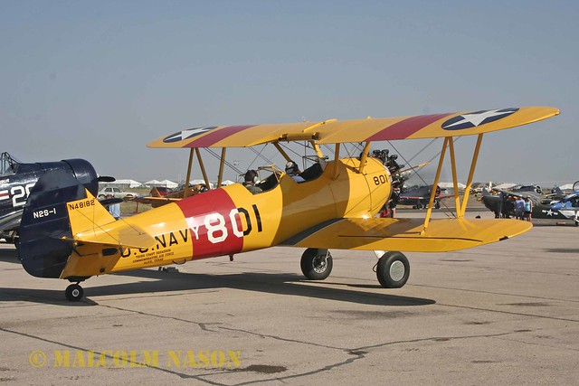 BOEING STEARMAN N48182 US NAVY colours\COMMERMORATIVE AIR FORCE