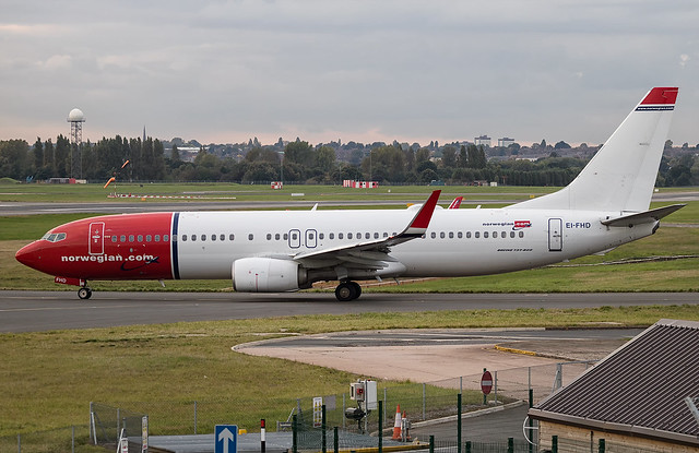 Norwegian Air - Boeing 737-8JP/W EI-FHD @ Birmingham