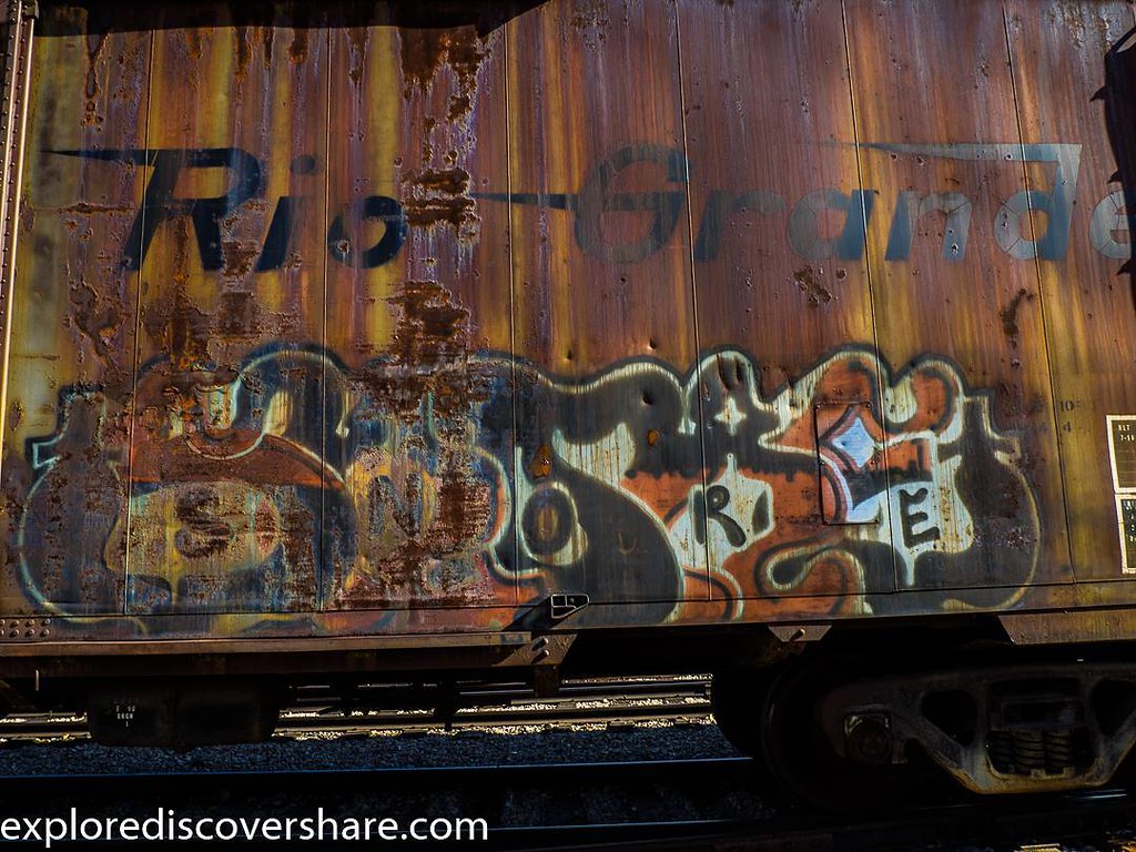 #grafitti at the #hebervalleyrailroad . #explorediscoversh… | Flickr