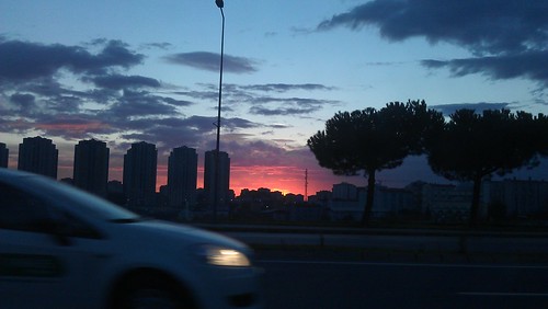 city morning sun sunrise work birth istanbul come newday