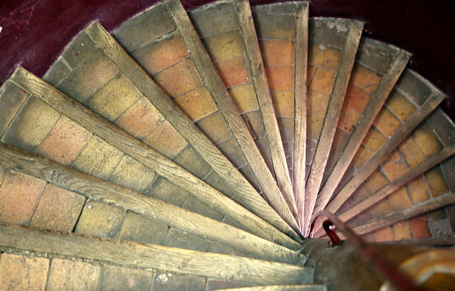 Stone and wooden fan