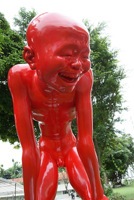 Smile (2007) by Chen Wenling, Old School, Mount Sophia, Singapore