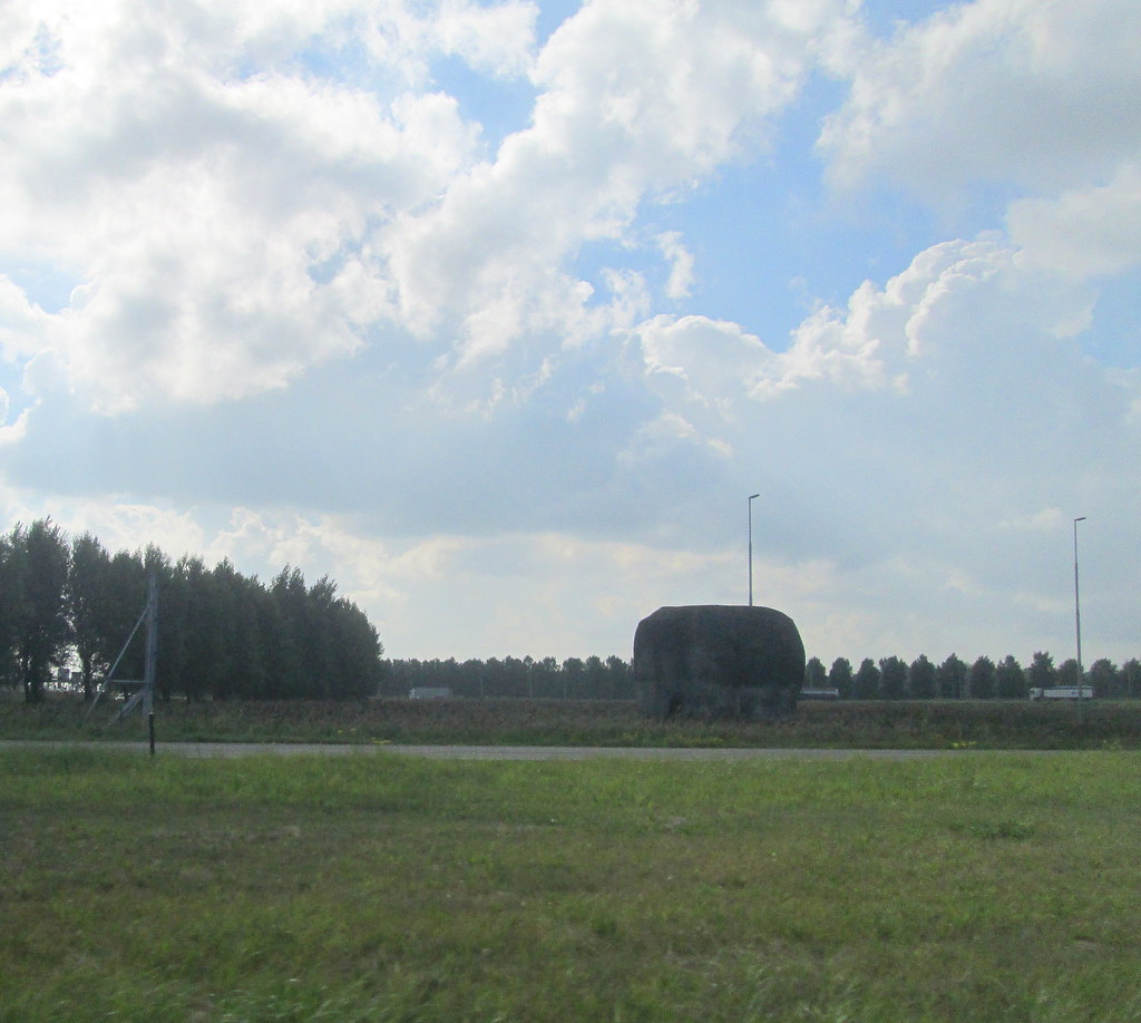 Dutch Landscape with Concrete Elephant