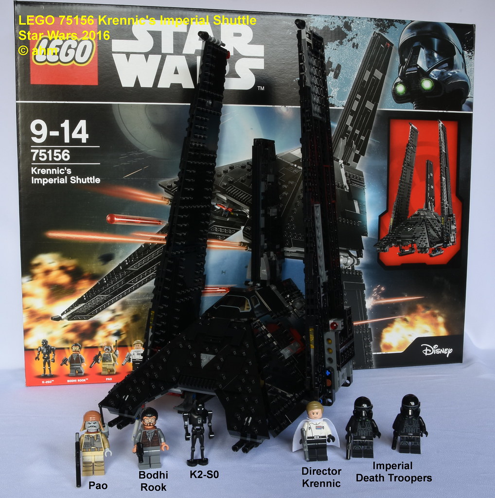 Star Wars lego 75156 KRENNIC'S IMPERIAL SHUTTLE INSTRUCTIONS ONLY BNIB 