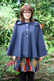 Blue Wool Fairy Tale Cape | Find out more on my blog: www.en… | Flickr