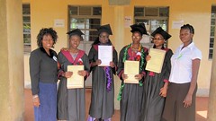 1st Graduation Girls school in Kisumu (1)
