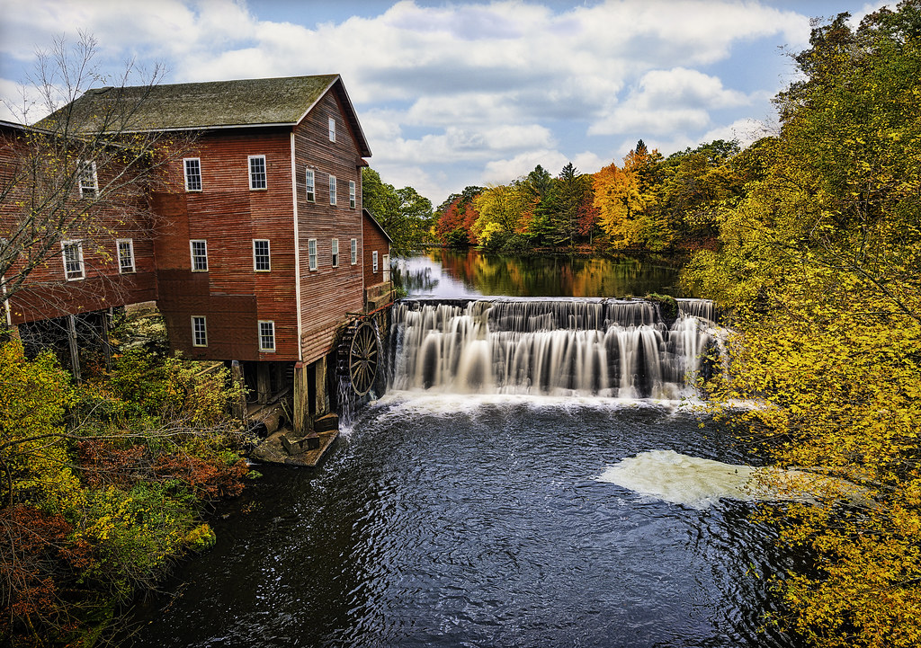 Wisconsin Fall Colors Dells Mill I Drove Through Wiscons… Flickr