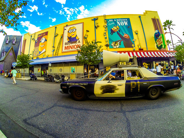 Blues Brothers and Minion Ride at Universal Studios