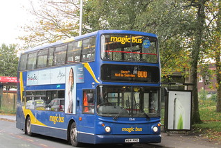 Stagecoach in Manchester 17641 W641 RND Not in Service on Wilsmlow Road, Rusholme | by NBW999