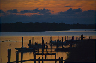 Sunset -- Ninigret Pond Charlestown (RI) October 2014