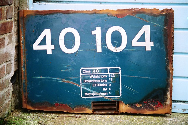 40104 Class 40 flamecut panel