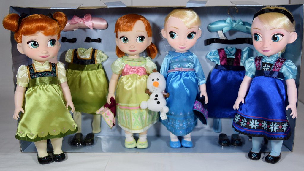 Handmade Doll Clothes Pajamas 2 Pc Set fit Disney Animators Collection 16 Elsa Anna Toddler Dolls 